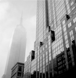Architecture;Buildings;Cities;City;Fog;Foggy;Kaleidos;Kaleïdos;New-York;Tarek-Charara;Towns;United-States-of-America;USA;Winter;NYC;Skyscrapers;William-Frederick-Lamb;Shreve-Lamb-Harmon